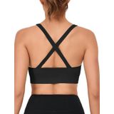 Sutiã Esportivo Running Girl High Support Yoga Preto Tamanho Gg