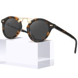 Óculos De Sol Carfia Small Acetate Polarizados Para Mulheres Uv400