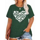 Camiseta Feminina Mk Shop Limited St Patricks Day Heart Print