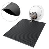 Tapete Sanitário Esthello Tapete De Areia Para Gatos Grande Preto 76 Cm X 61 Cm
