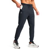 Calça De Moletom Leve Masculina Joggers Pudolla Cinza Escuro Xxl