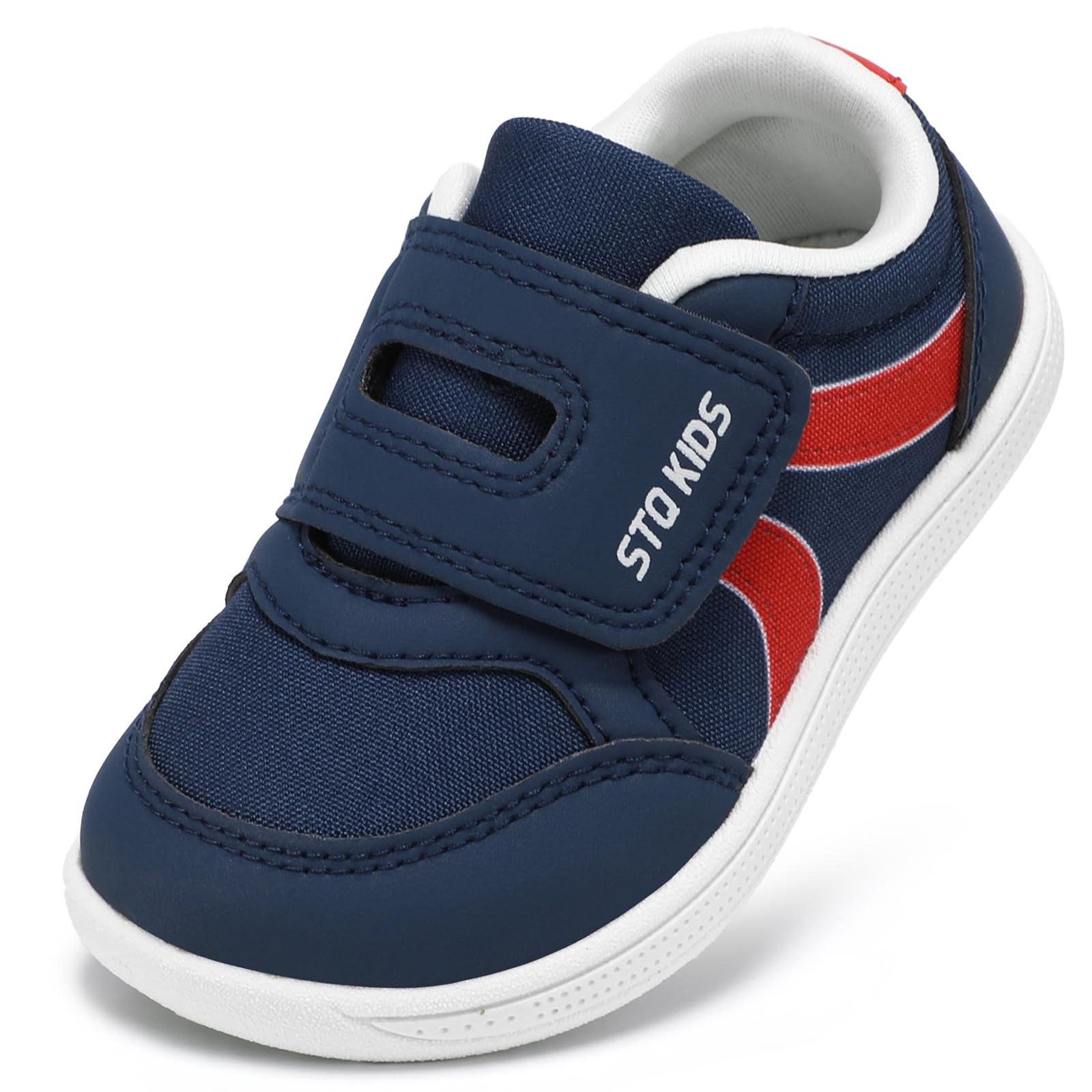 Tênis Infantis Stq Kids Wide Toe Box Navy Tamanho 6