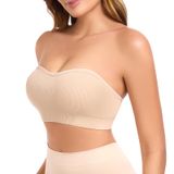 Sutiã Sem Alças Finduself, Antiderrapante, Acolchoado, Bandeau Wireless