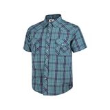 Camisa Xadrez Masculina De Manga Curta Western Cowboy Coevals Club