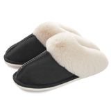 Chinelos Femininos Donpapa, Espuma Viscoelástica, Quente, Preta