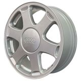 Kit 4 Rodas Aro 17x6 Audi Avant 4x100 Prata Brw 2000
