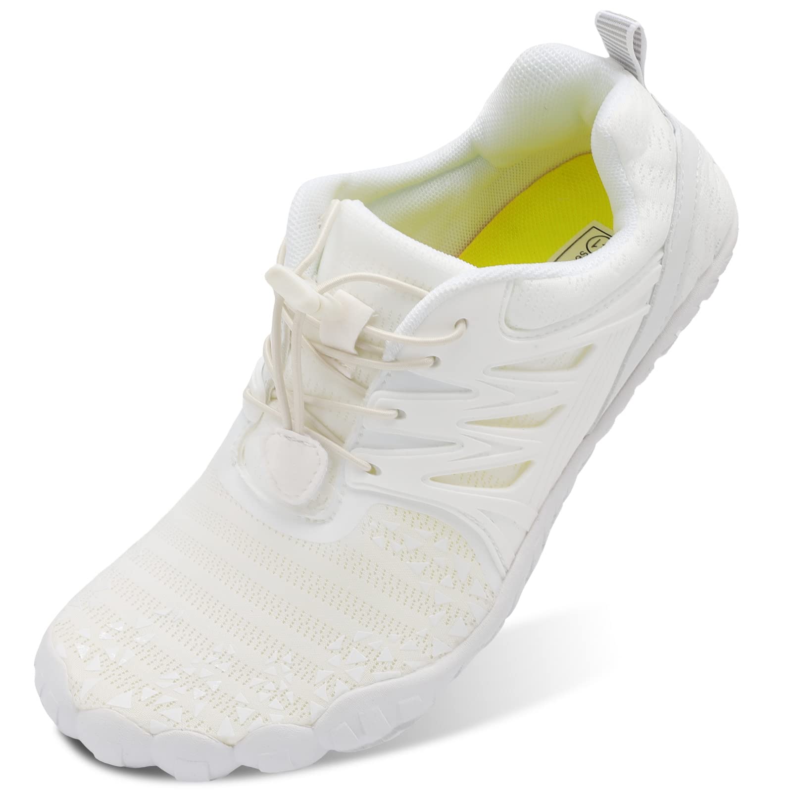 Sapatos Aquáticos L-run Breathable Beach Aqua Socks Brancos Para Homens