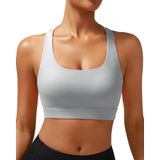 Sutiã Esportivo Running Girl High Support Icy Grey Para Mulheres