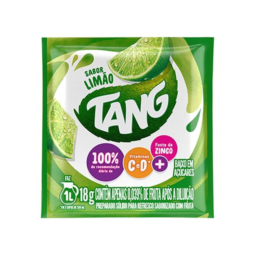 Refresco Em Pó Tang Limão 18g - Caixa Com 18 Unidades - imagem 2