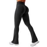 Leggings Femininas Yeoreo Mini Flare Lilliean Pretas Tamanho M