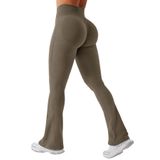 Leggings Femininas Yeoreo Mini Flare Lilliean Coffee S Butt Lift