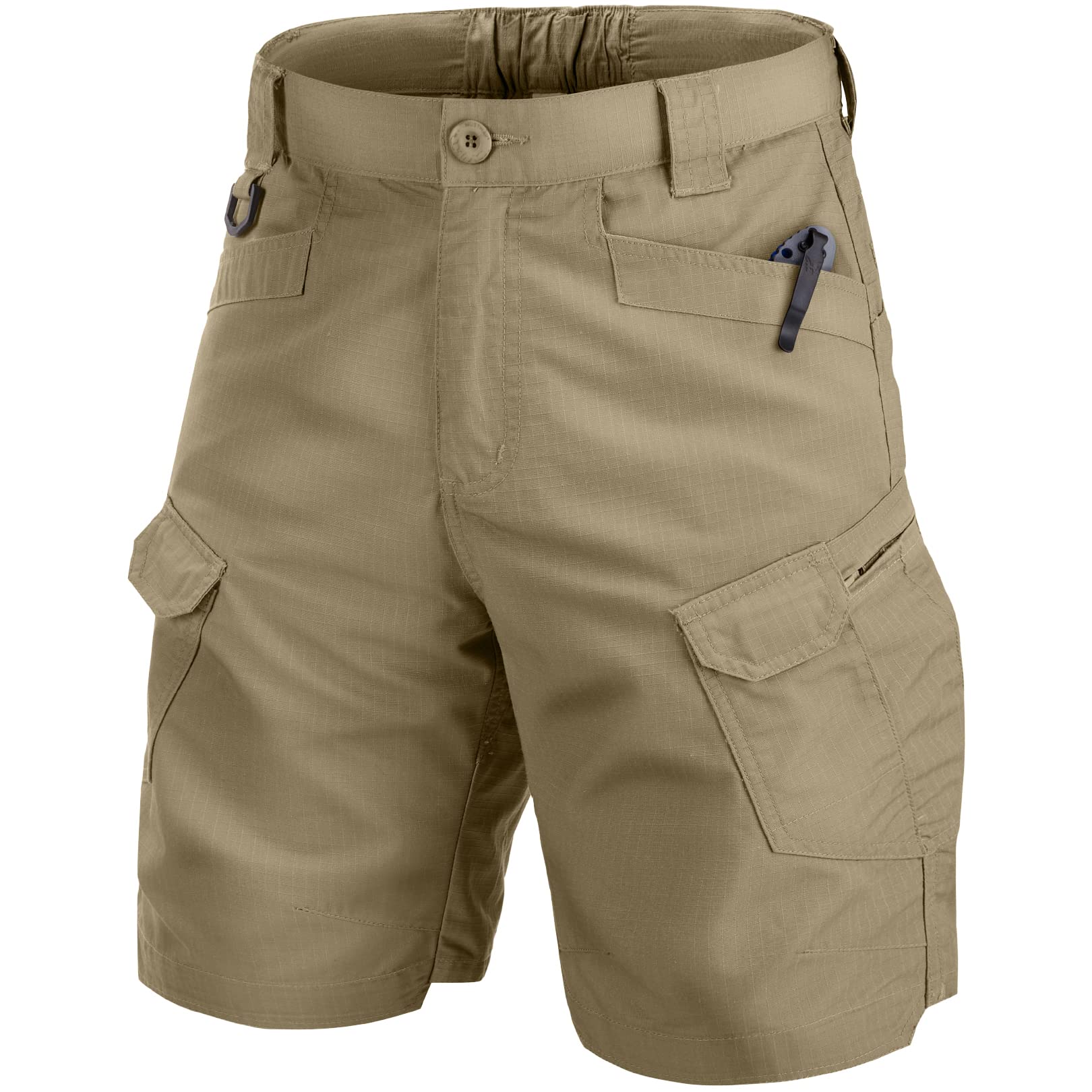 Shorts Cargo Jessie Kidden 6223 Para Homens Cáqui Tamanho 40