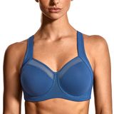 Sutiã Esportivo Syrokan High Impact High Support 42c Midnight Blue