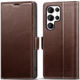 Capa De Telefone Kezihome Em Couro Genuíno Samsung Galaxy S25 Ultra