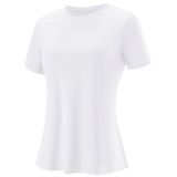 Camiseta Feminina Blingfit Branca Para Ioga Upf 80+ Sun Protect Xs