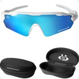 Óculos Proteção Uv400 Corrida Bike Ciclismo Esportivo + Case