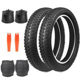 Pneus Fat Bike Balinge 24x3 Para Bicicleta Elétrica De Montanha E Neve