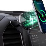 Suporte De Telefone Com Ventilação Magnética Para Carregador Sem Fio Para Ford F-150