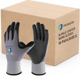 Luvas De Trabalho Promedix P Revestidas Com Nitrilo Para Homens