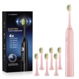 Escova De Dentes Elétrica Oasismile Y05 42000 Vpm Com 6 Cabeças De Escova