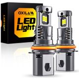 Lâmpadas De Neblina Oxilam 9007 H-b-5 6500k Brancas Com Mais De 60.000 Horas