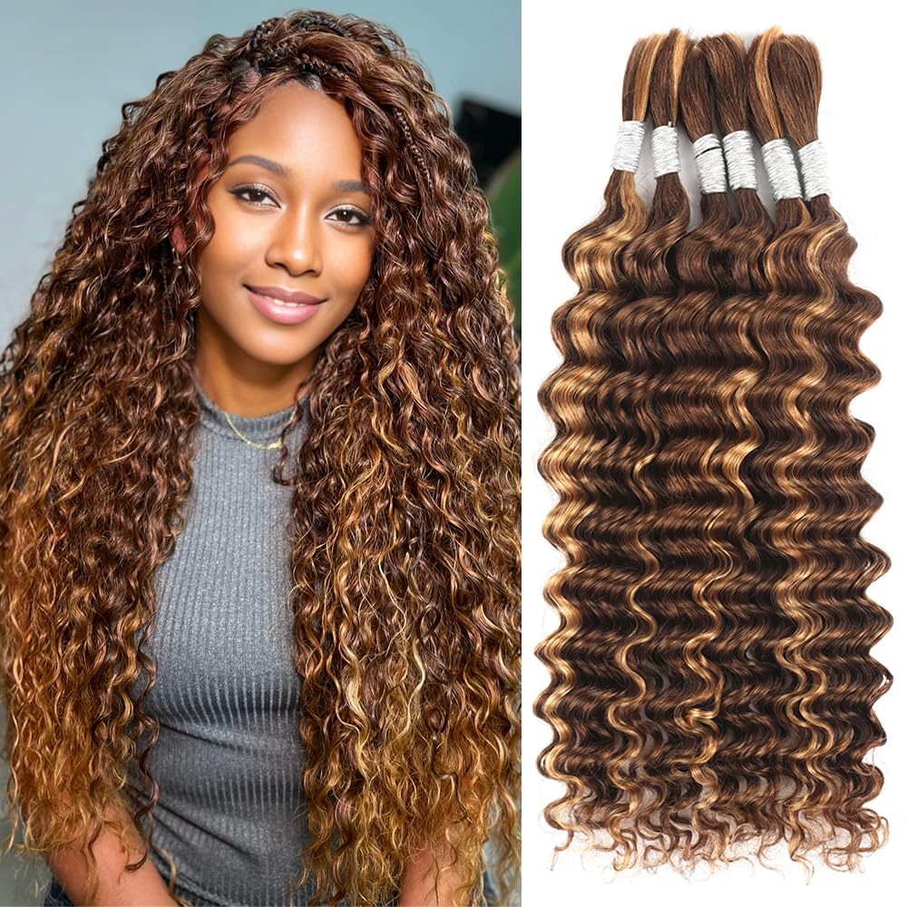 Human Braiding Hair Renyarch 40 Cm 6 Pacotes Molhados E Ondulados