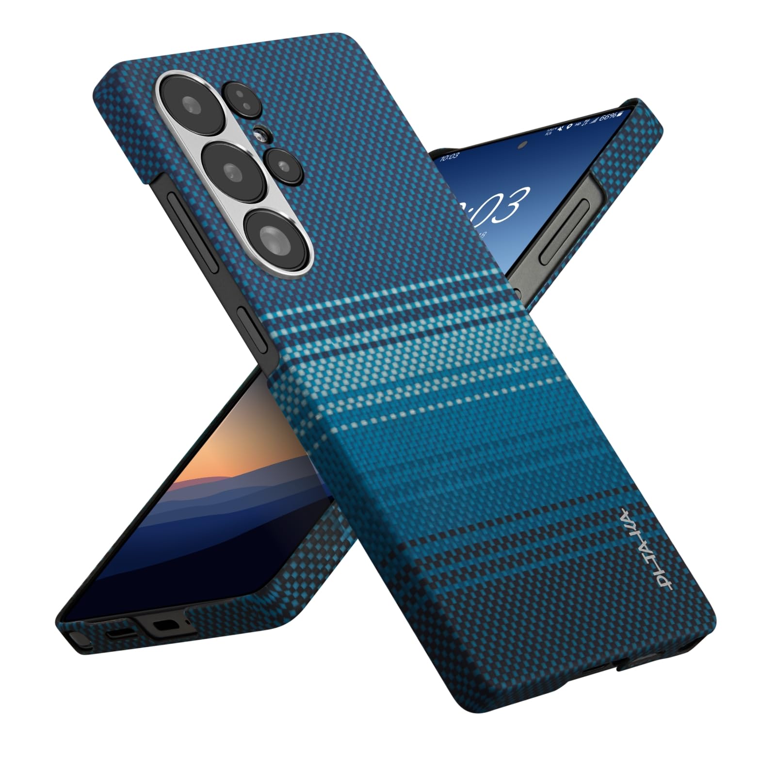 Capa Pitaka Para Samsung Galaxy S25 Ultra 6.9" 1500d Aramid