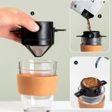 Filtro De Café Mini Coador Reutilizável Individual Portátil