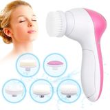 Escova Facial 5 Em 1 Elétrica Esfoliante Rotativa Portátil