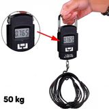 Balança De Mão Digital Até 50kg Para Pesca E Frutas