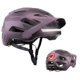 Capacete De Bicicleta Silkycasters Mountain Bike Led Lights Para Adultos