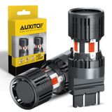 Lâmpadas Led Auxito Canbus 3156 3157 Red Brake Tail Signal X2