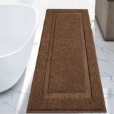 Tapete De Banheiro Shacos Super Soft 61x152cm Marrom