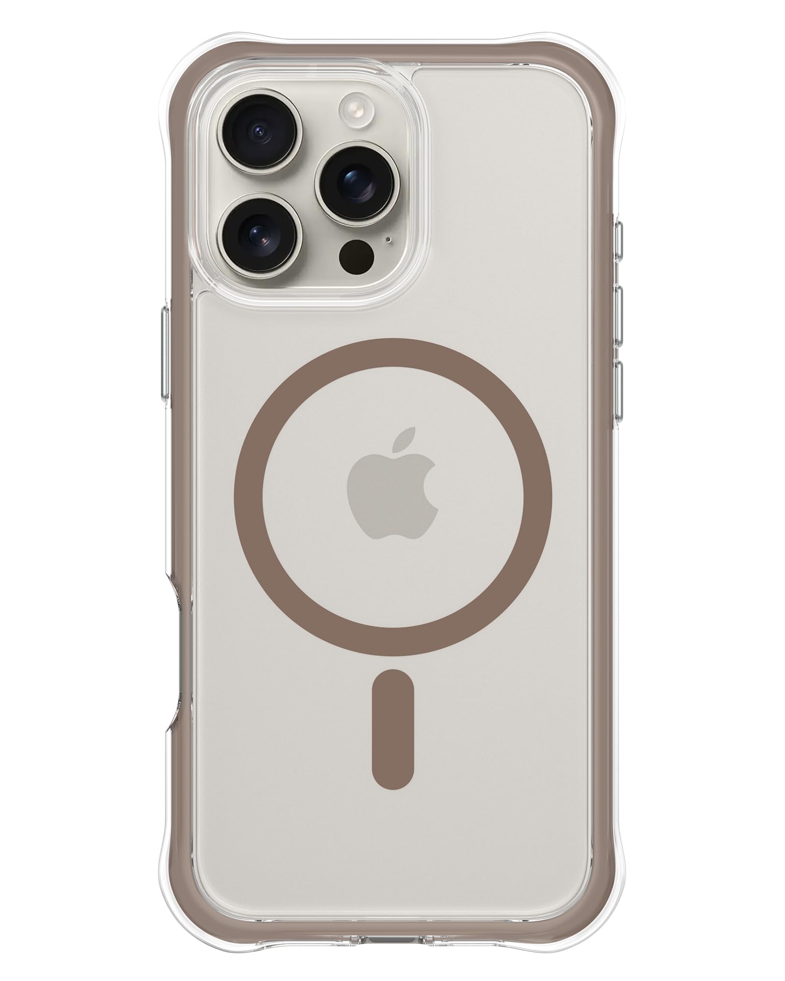 Capa De Telefone Ornarto Air Para Iphone 16 Pro Max Clear Com Magsafe
