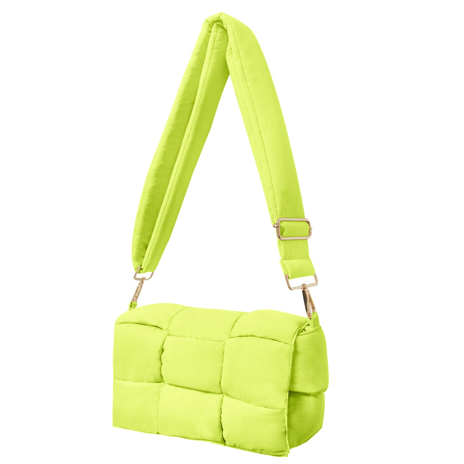 Bolsa De Ombro Naariian Puffer Impermeável Para Mulheres