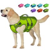 Colete Salva-vidas Para Cães Petglad Colete Refletivo Army Green Xl