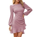 Vestido Byinns, Suéter Feminino De Malha 2024, Bodycon Mini, Rosa