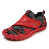 Sapatos Aquáticos De Caminhada Kubua Kids Red Para Meninos E Meninas De 3,5 Anos