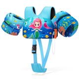Colete De Natação Heysplash Para Crianças De 6 A 14 Kg Para Piscina E Mar De 1 A 3 Anos
