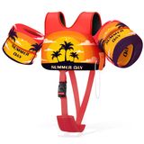 Colete De Natação Heysplash Toddler De 6 A 14 Kg Puddle Kids Suéter