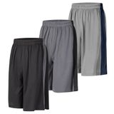 Shorts Esportivos Lukberd Para Exercícios De Basquete Masculinos, 2xl, Pacote Com 3