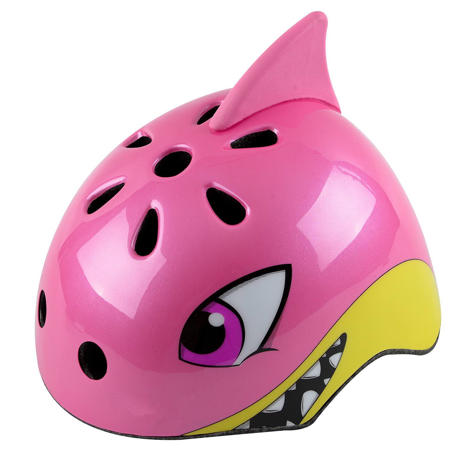Capacete De Bicicleta Atphfety Toddler Kids Ajustável 44-50 Cm Rosa