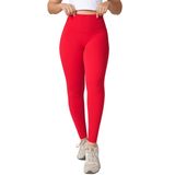 Leggings De Treino Unissu Hugcurve Full Length Aurora Red Xs