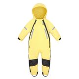 Macacão Impermeável Para Crianças Hapiu Kids Toddler Amarelo 3t