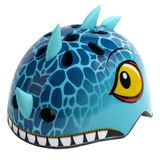 Capacete De Bicicleta Anharluka Infant Toddler Adjustable Blue Dinosaur