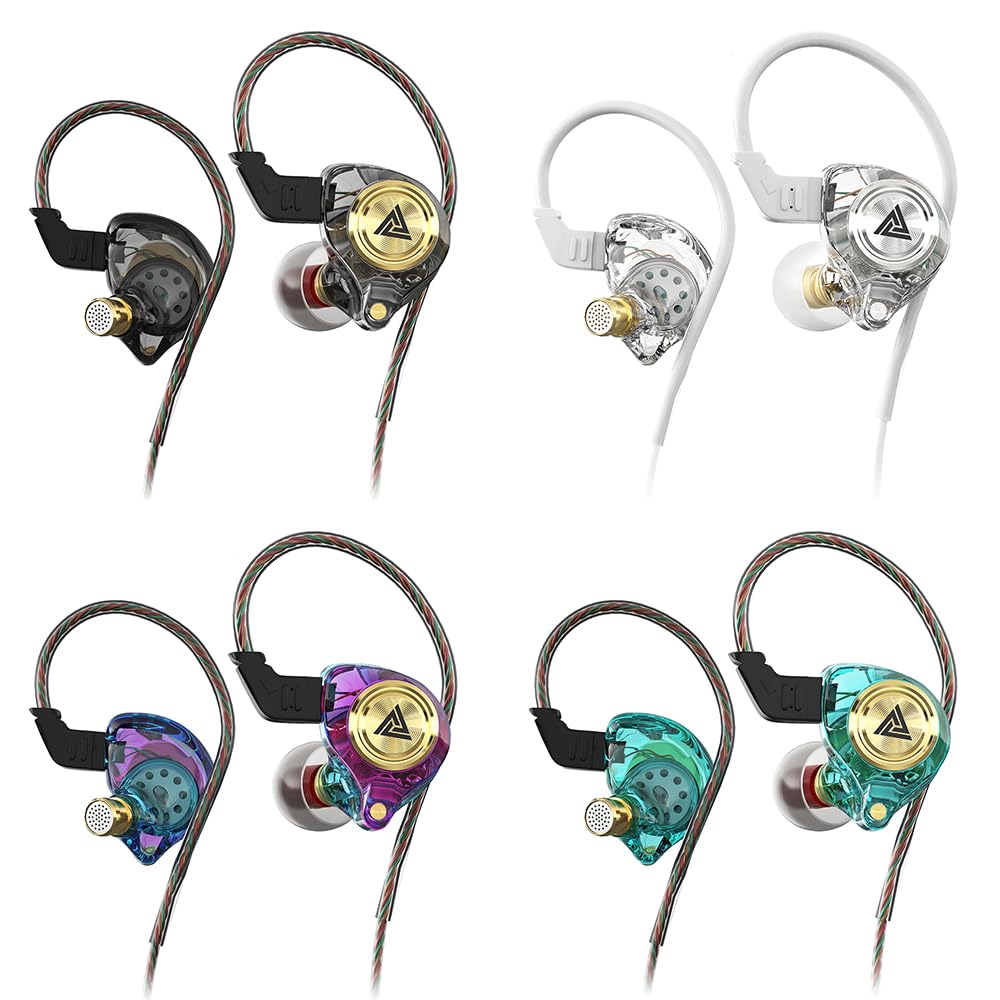 Fones De Ouvido Com Fio Para Jogos Yeabomy Ak3file, Pacote Com 4 E Driver De 10 Mm