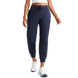 Calça De Moletom Crz Yoga Cloud Jersey Joggers Feminina, Azul Marinho, Pequena