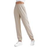 Calça De Moletom Feminina Crz Yoga Softaura Modal Joggers Mojave Tan