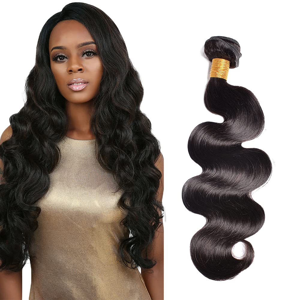 Hair Weave Niegmeag Body Wave Human Hair 1 Pacote 70-100g