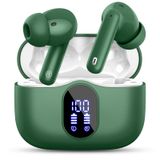 Fones De Ouvido Sem Fio Btootos 2024 Bluetooth 5.3 Ip7 36h Elegant Green